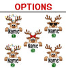 Personalized Christmas Family Sweatshirt Reindeer Family Christmas Shirt HCMD0232