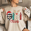 Personalized GiGi Sweatshirt with Grandkids Names On Sleeves CEXM401B