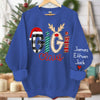 Personalized GiGi Sweatshirt with Grandkids Names On Sleeves CEXM401B